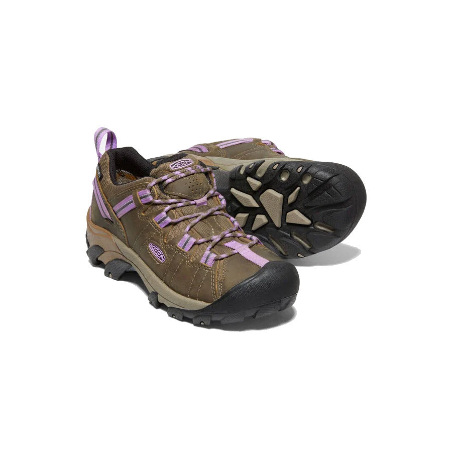 KEEN TARGHEE II WP TIMBERWOLF/ENGLISH LAVENDER - WOMENS