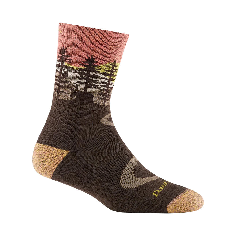 DARN TOUGH HIKER MICRO CREW SOCKS EARTH - WOMENS