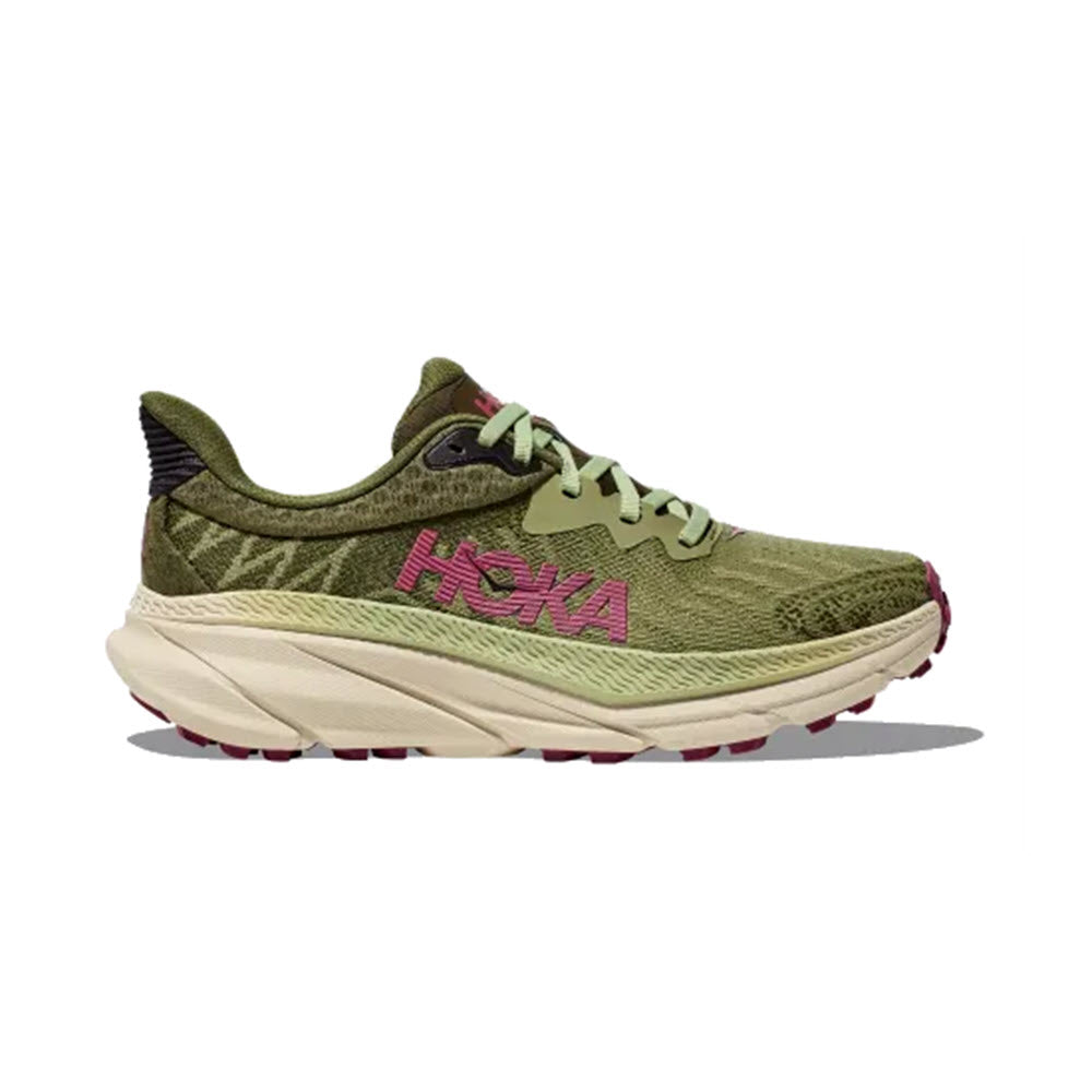 HOKA CHALLENGER ATR 7 FOREST FLOOR/BEET ROOT- WOMENS