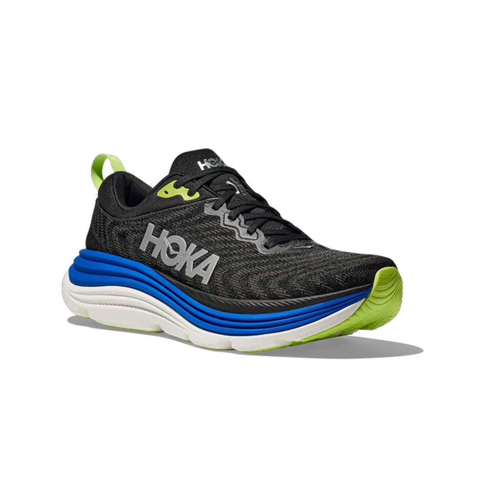 HOKA GAVIOTA 5 BLACK/COBALT - MENS