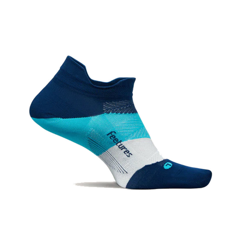 FEETURES ELITE ULTRA LIGHT NO SHOW TAB SOCKS NITRO NAVY