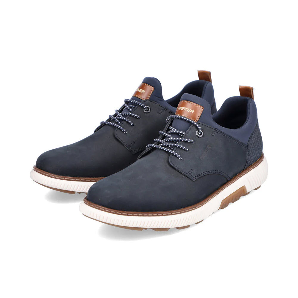 RIEKER SLIP IN OXFORD NAVY - MENS