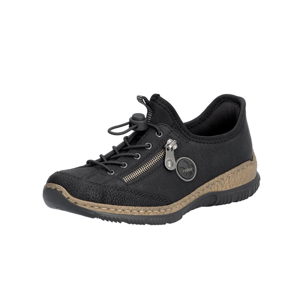 RIEKER STEP &amp; GO BLACK - WOMENS