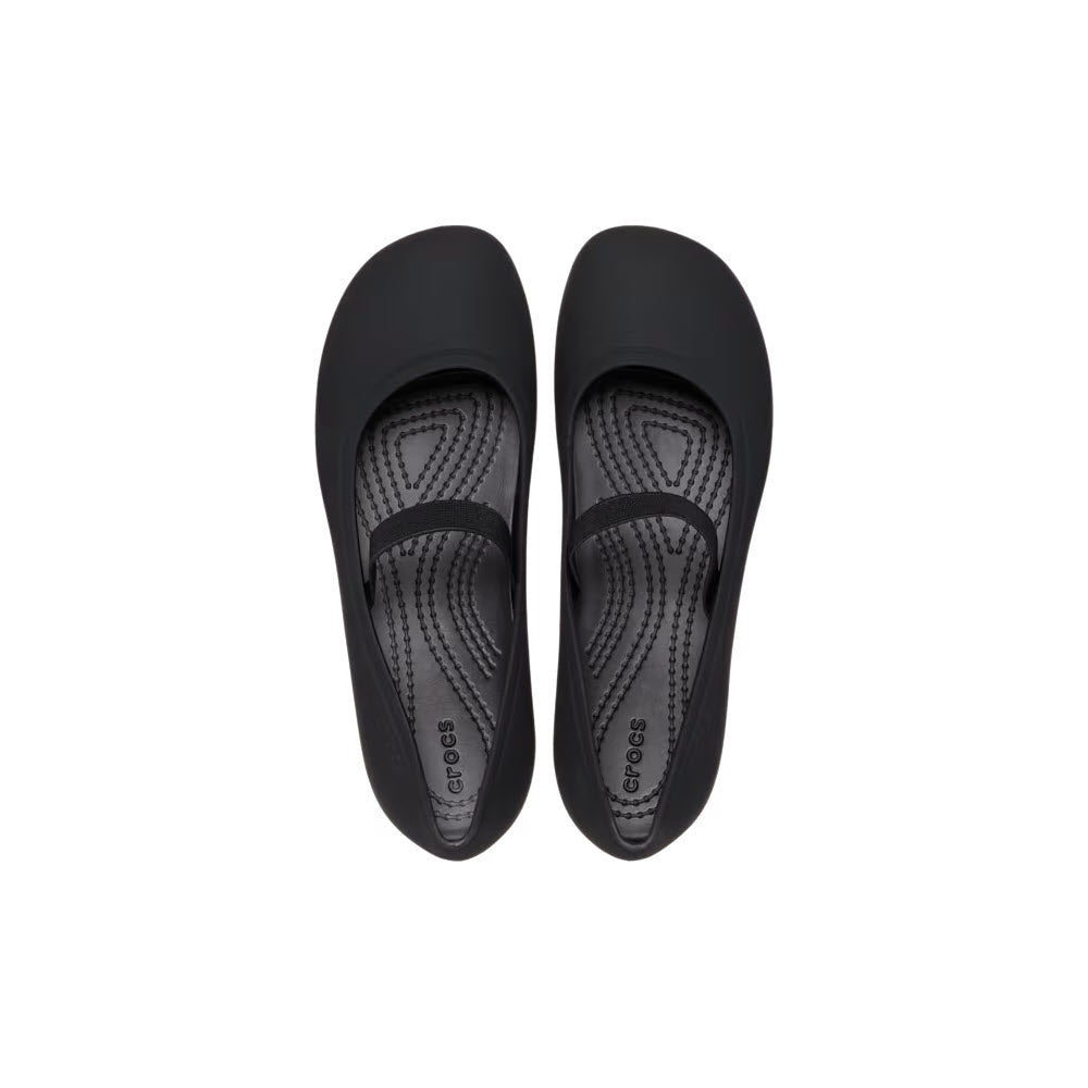 CROCS BROOKLYN FLAT BLACK - KIDS