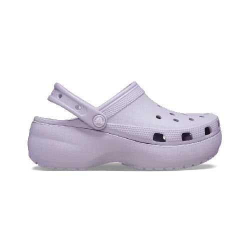 CROCS CLASSIC PLATFORM CLOG MAUVE MIST - WOMENS