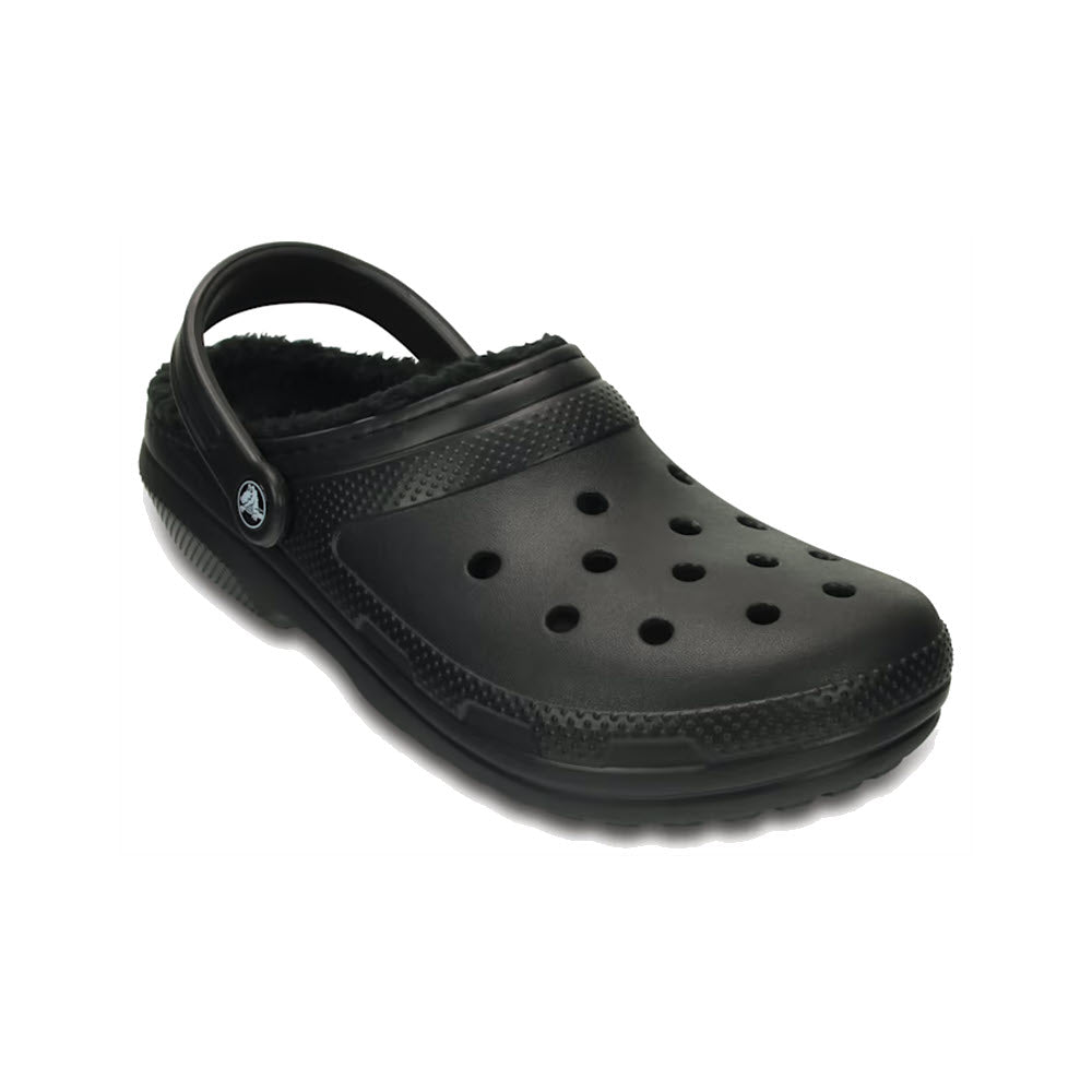 CROCS CLASSIC LINED CLOG BLACK ADULT Lamey Wellehan Shoes