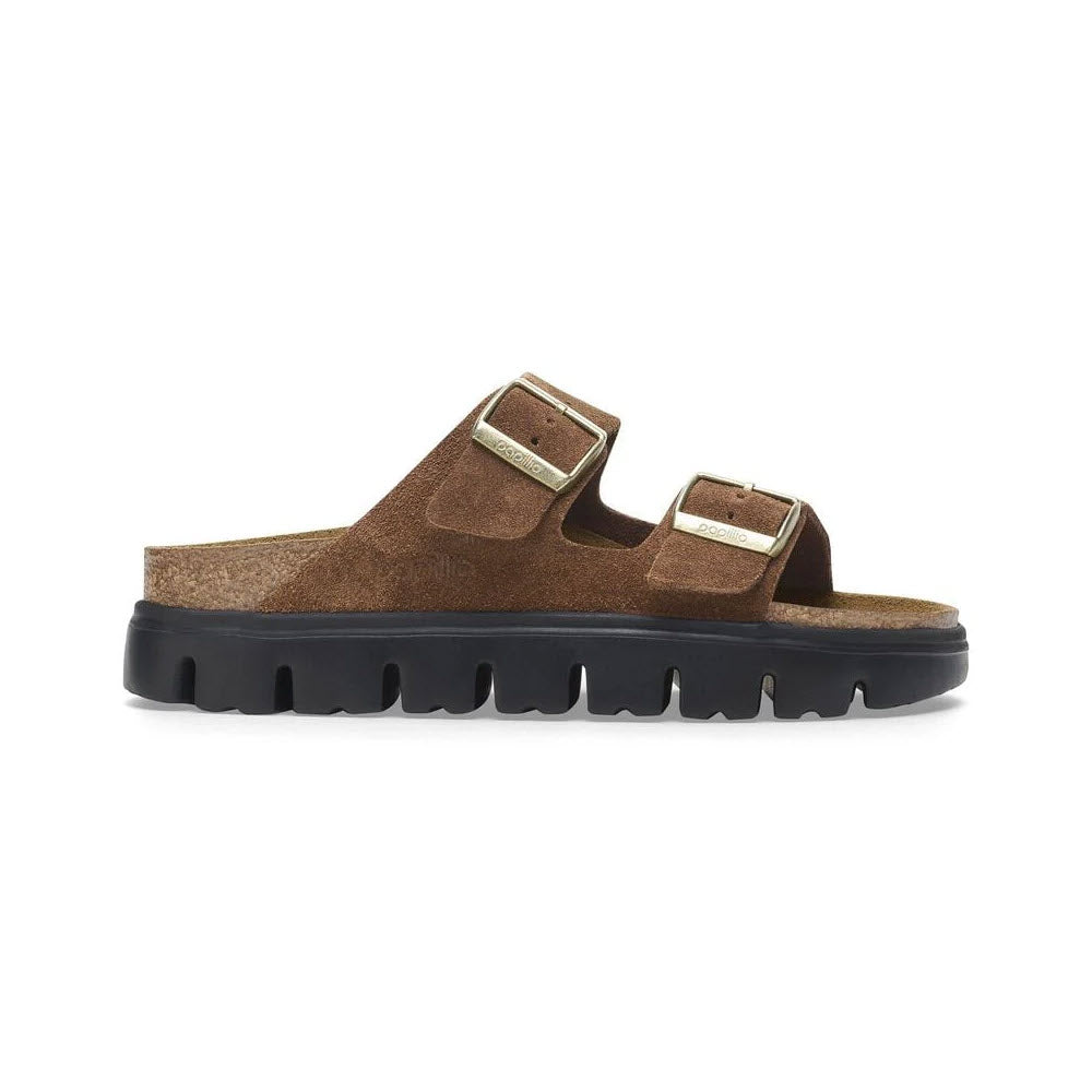 BIRKENSTOCK ARIZONA CHUNKY DARK TEA - WOMENS