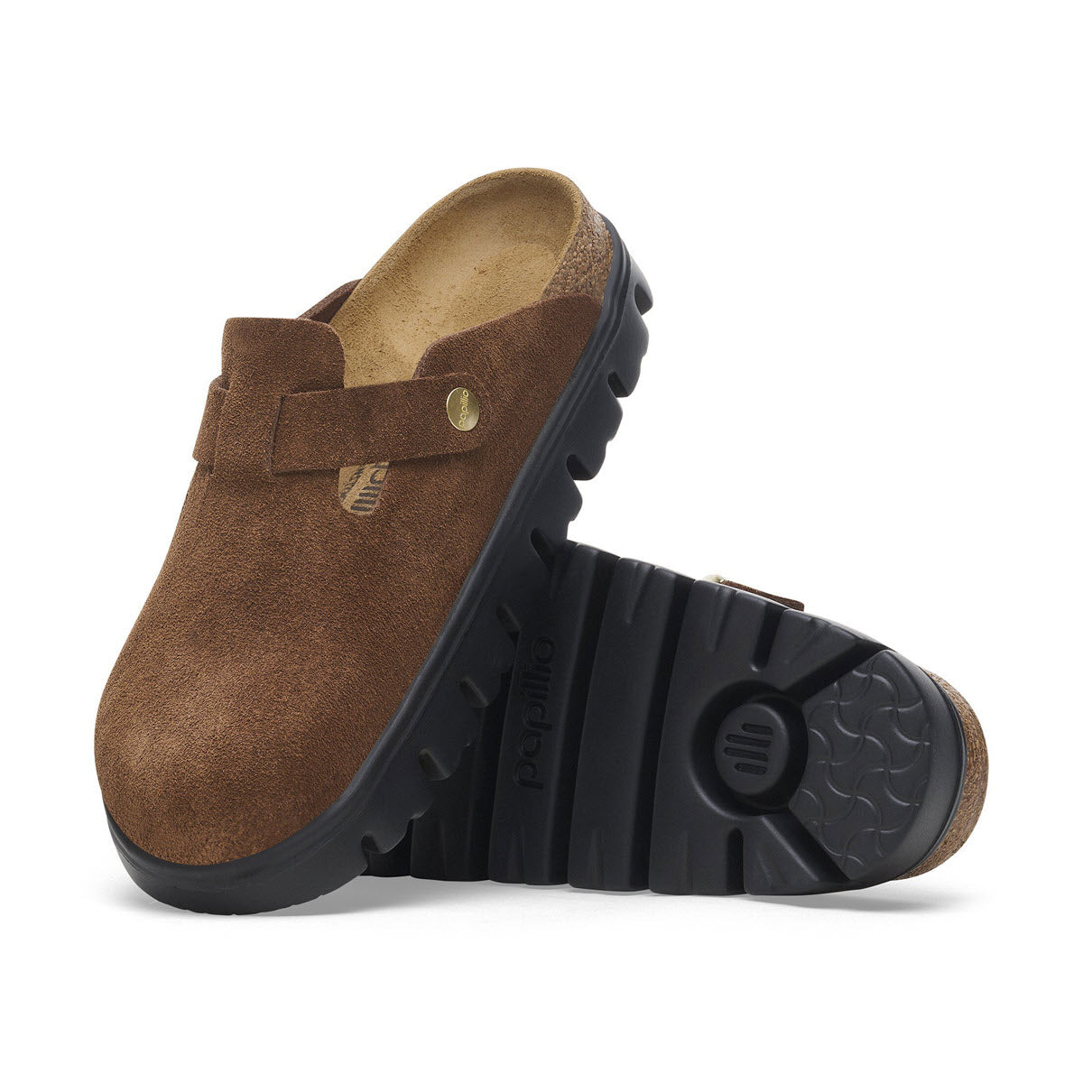 BIRKENSTOCK BOSTON CHUNKY DARK TEA - WOMENS