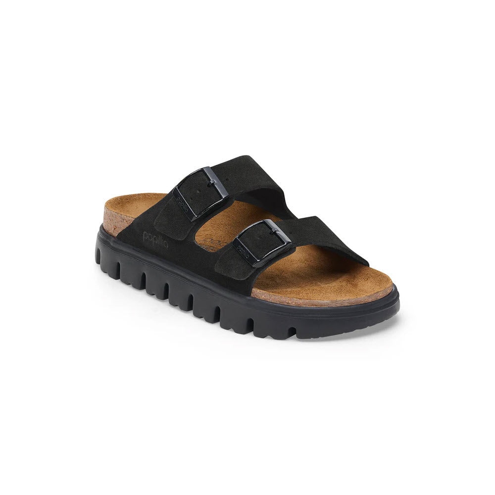 BIRKENSTOCK ARIZONA CHUNKY BLACK - WOMENS