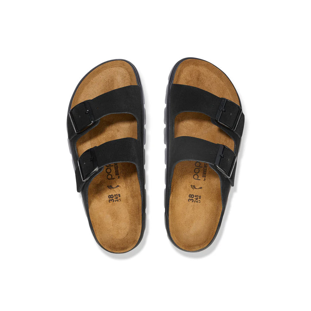 BIRKENSTOCK ARIZONA CHUNKY BLACK - WOMENS