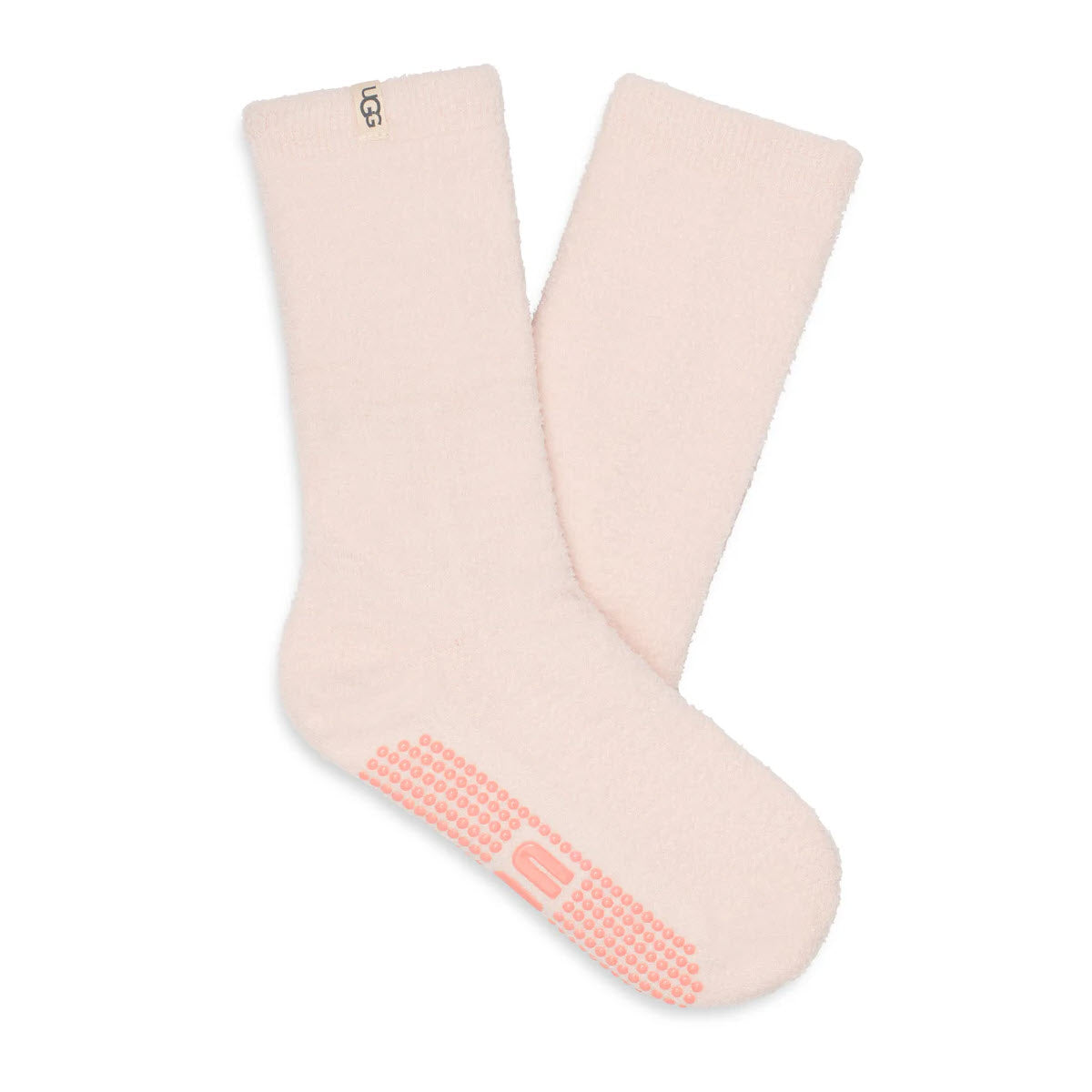 UGG PAITYN GRIPPER CREW SOCKS CREAM - WOMENS