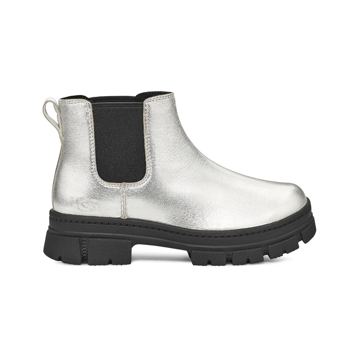 UGG ASHTON CHELSEA SHINE SILVER KIDS Lamey Wellehan Shoes