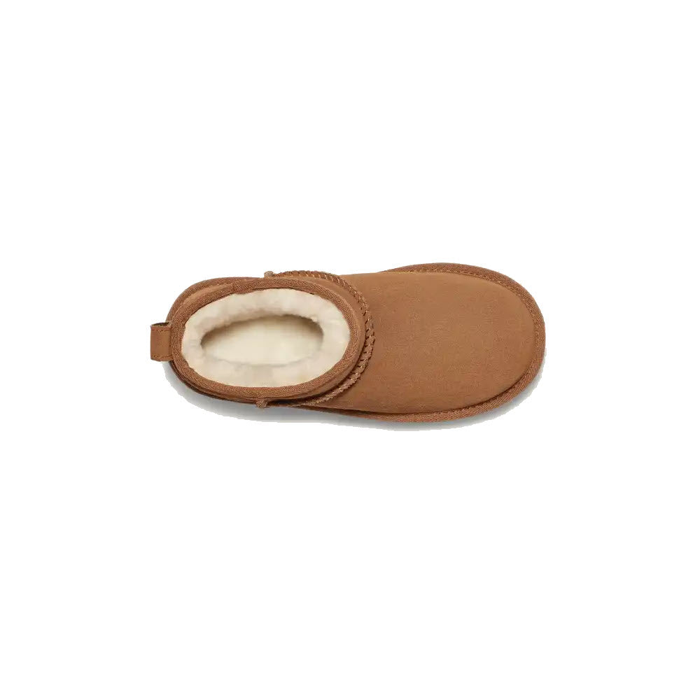 UGG CLASSIC ULTRA MINI PLATFORM CHESTNUT - KIDS