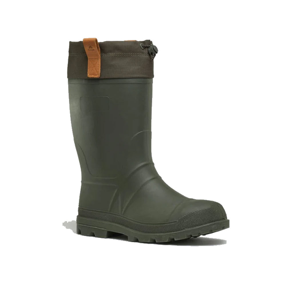 KAMIK TUNDRA TALL INSULATED RUBBER BOOT KHAKI - MENS