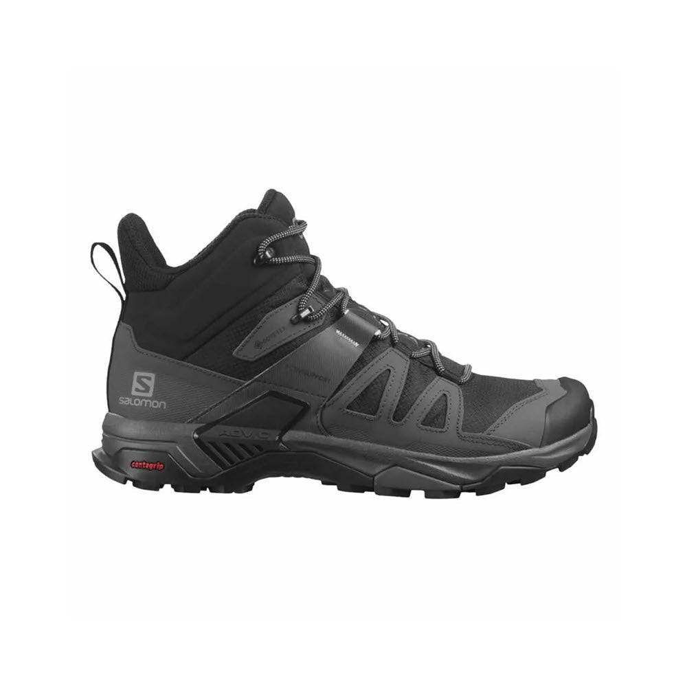 SALOMON X ULTRA 4 MID GTX BLACK/MAGNET/PEARL BLUE - MENS