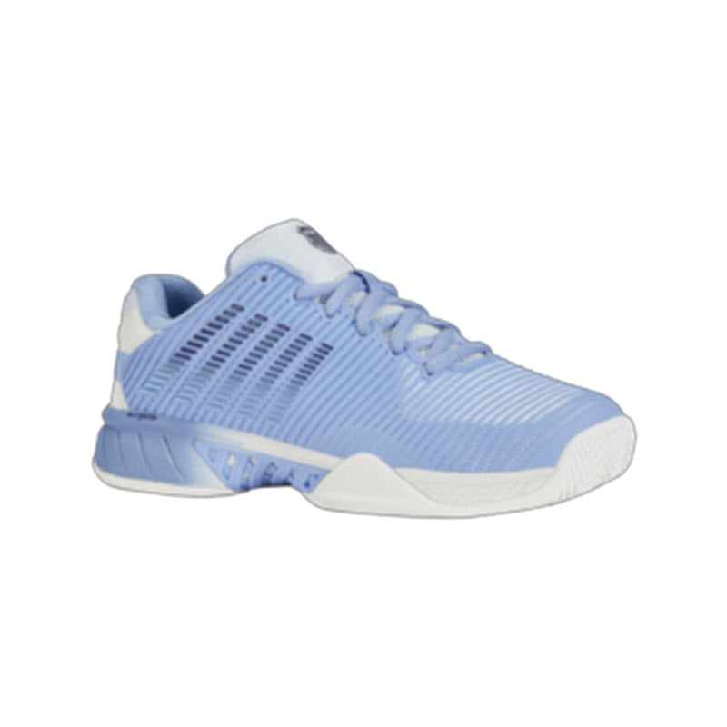 K-SWISS HYPERCOURT EXPRESS 2 GRAY/BLUE GLOW - WOMENS