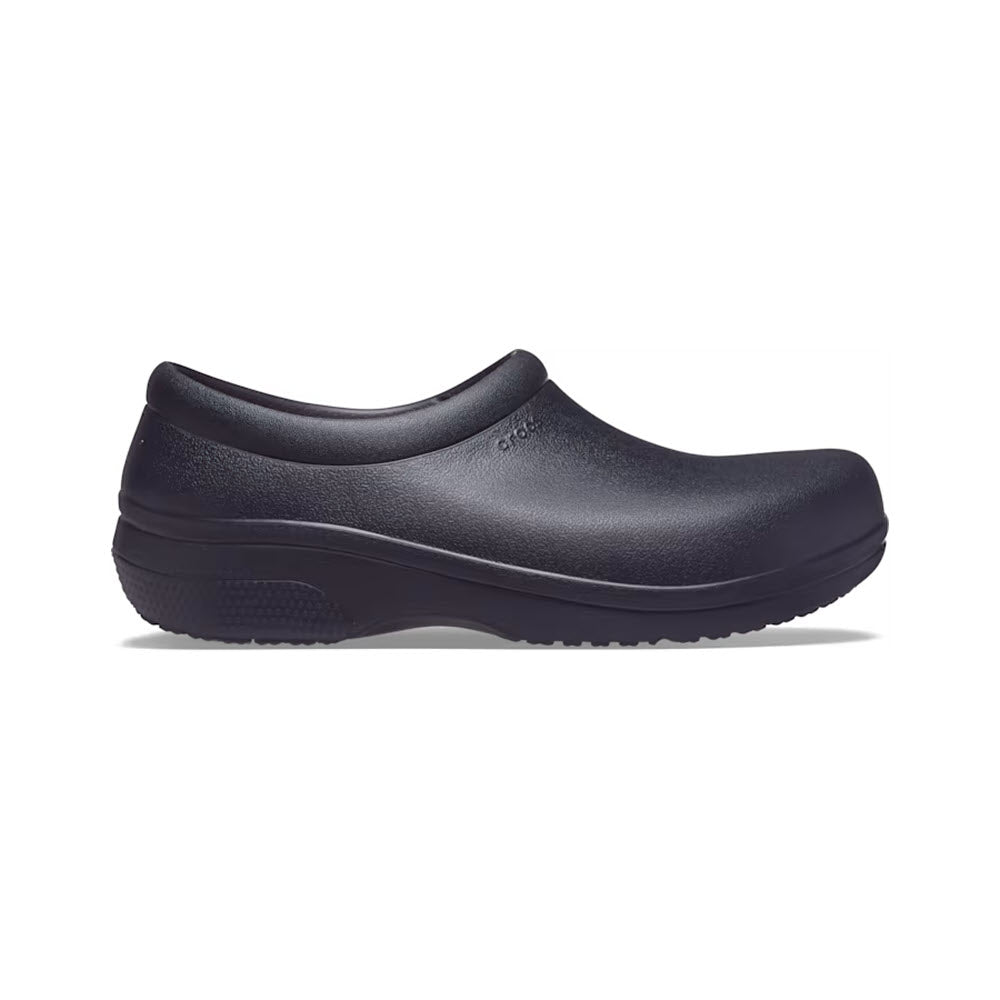 CROCS SLIP RESISTANT ON THE CLOCK LITERIDE SLIP ON BLACK - UNISEX