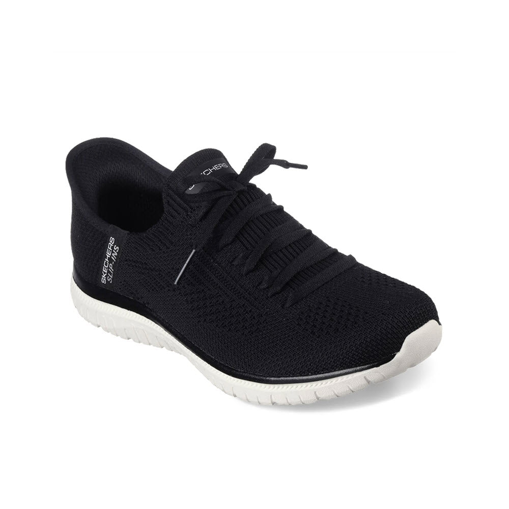 SKECHERS SLIP-INS VIRTUE DIVINITY BLACK/WHITE - WOMENS