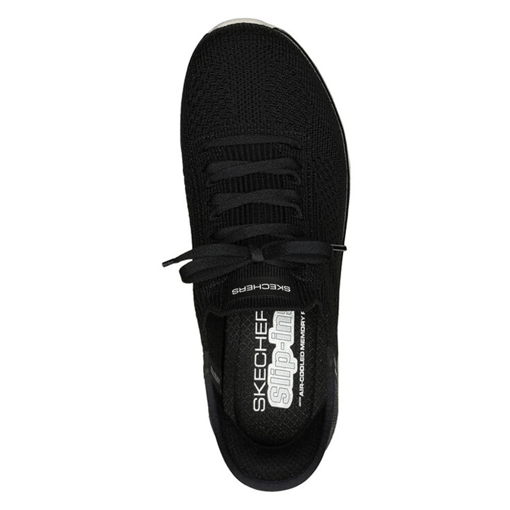 SKECHERS SLIP-INS VIRTUE DIVINITY BLACK/WHITE - WOMENS