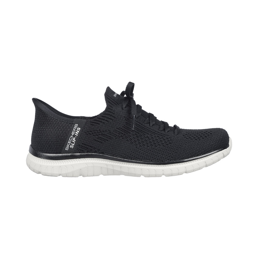 SKECHERS SLIP-INS VIRTUE DIVINITY BLACK/WHITE - WOMENS