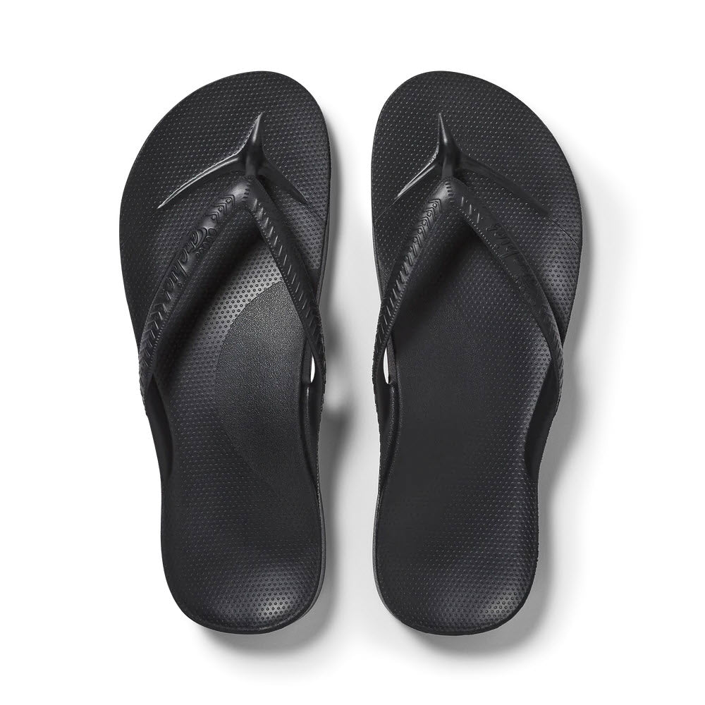 ARCHIES FLIP FLOPS BLACK - WOMENS