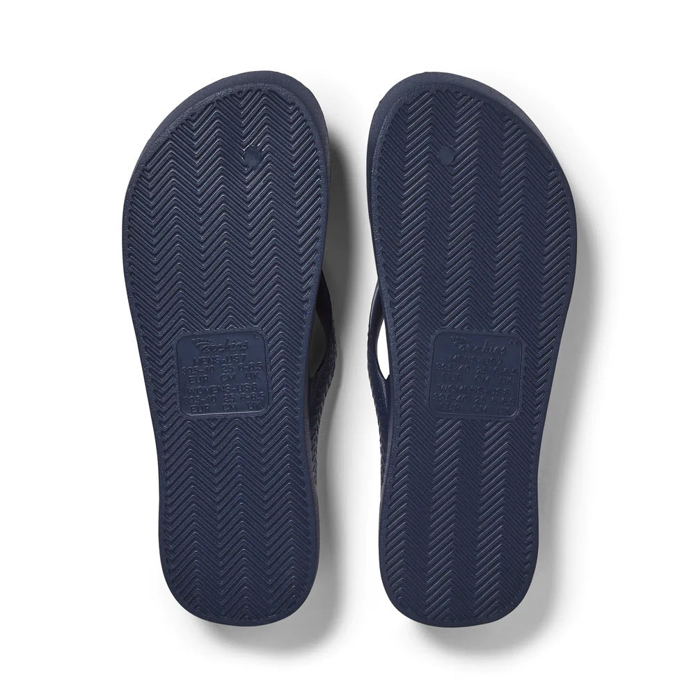 ARCHIES FLIP FLOPS NAVY - WOMENS