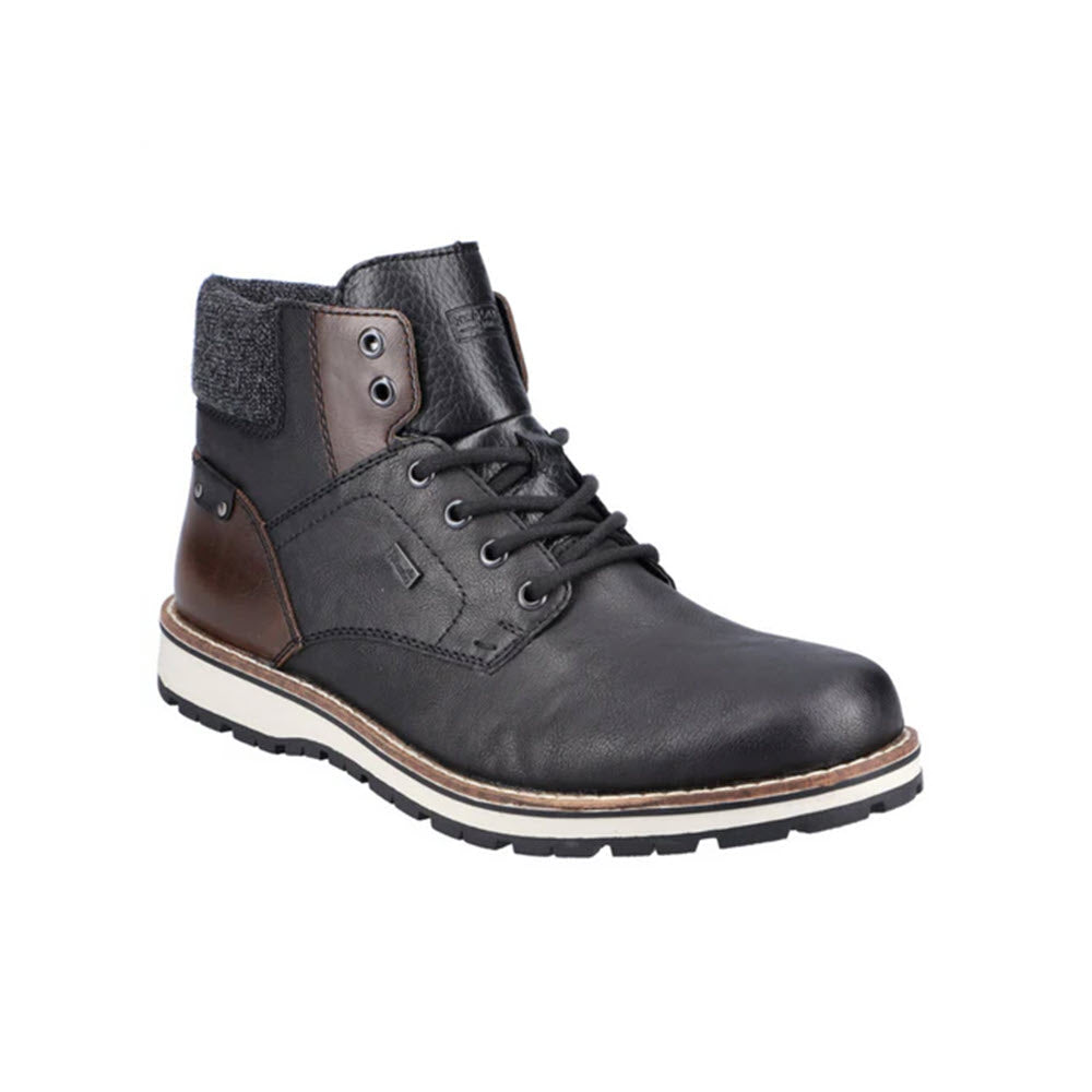 RIEKER RONNY WATERPROOF CHUKKA BOOT BLACK - MENS