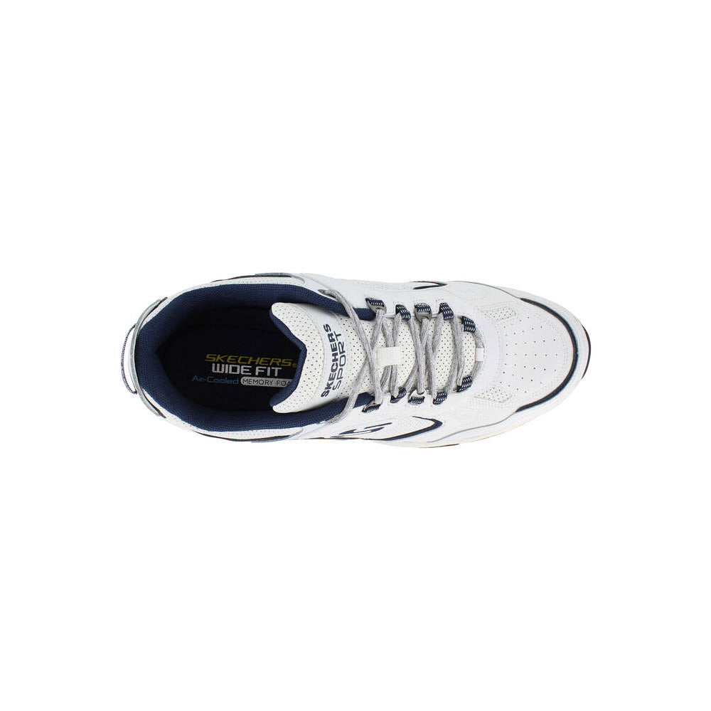 SKECHERS VIGOR 3.0 ARBITER WHITE/NAVY - MENS