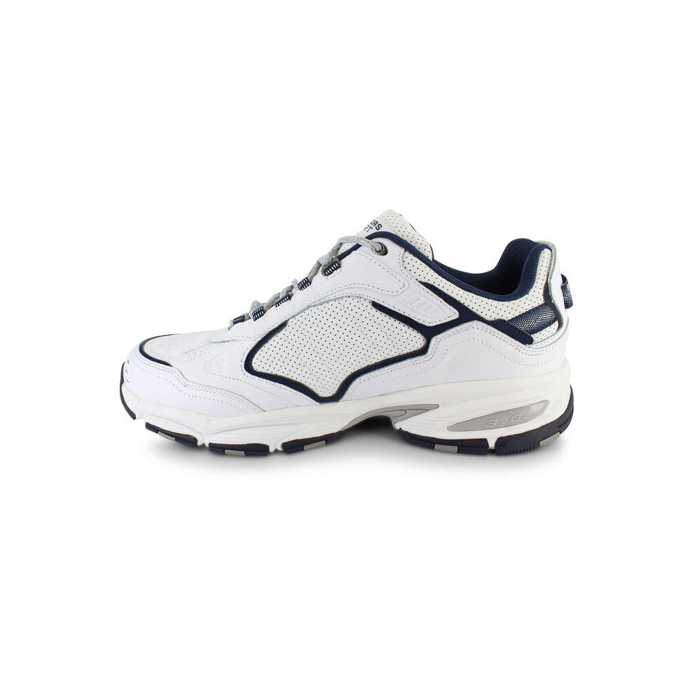 SKECHERS VIGOR 3.0 ARBITER WHITE/NAVY - MENS