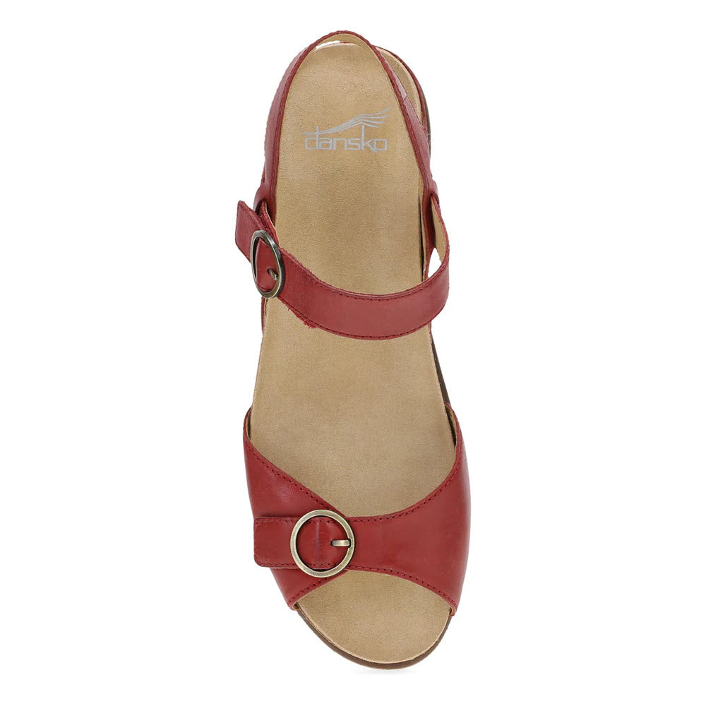 DANSKO CANDACE RED - WOMENS