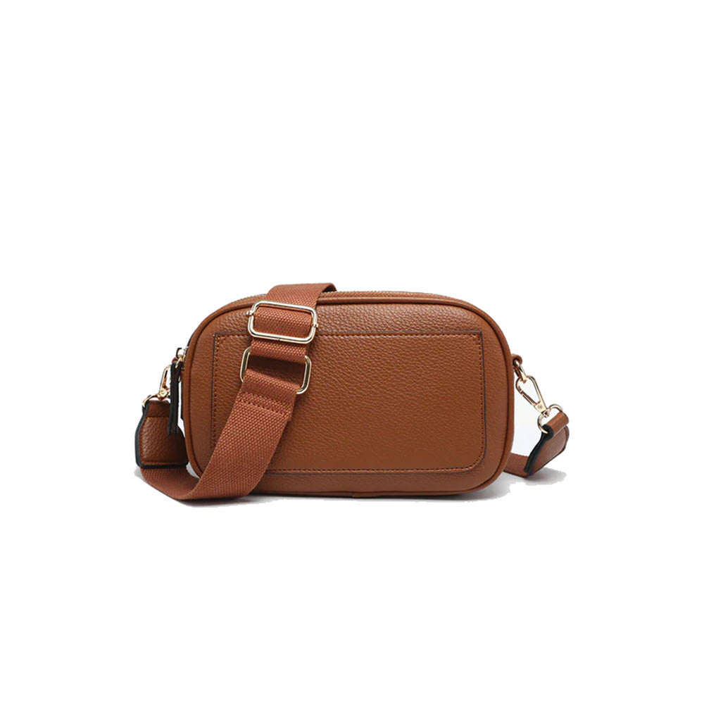 JEN &amp; CO SKY CROSSBODY BAG BROWN