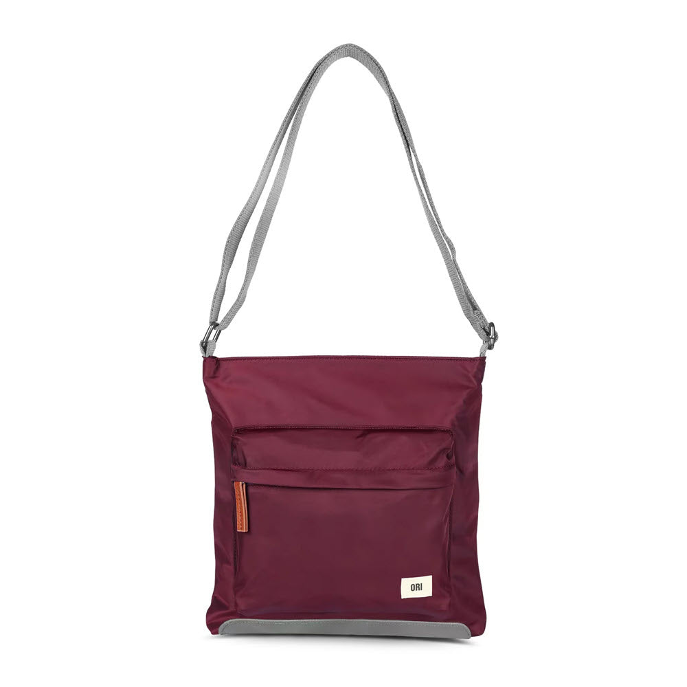 ORI LONDON KENNINGTON CROSSBODY BAG PLUM