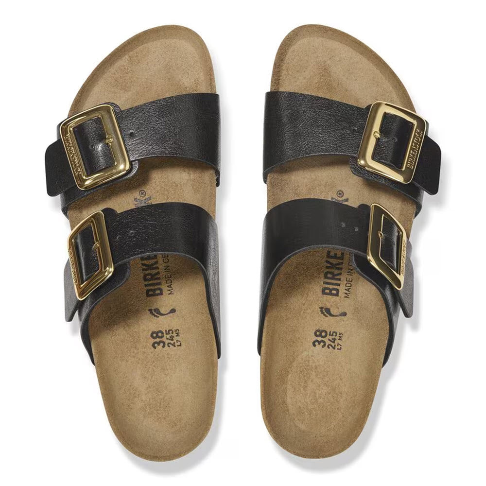 BIRKENSTOCK SYDNEY LUXE BUCKLE GRACEFUL LICORICE - WOMENS