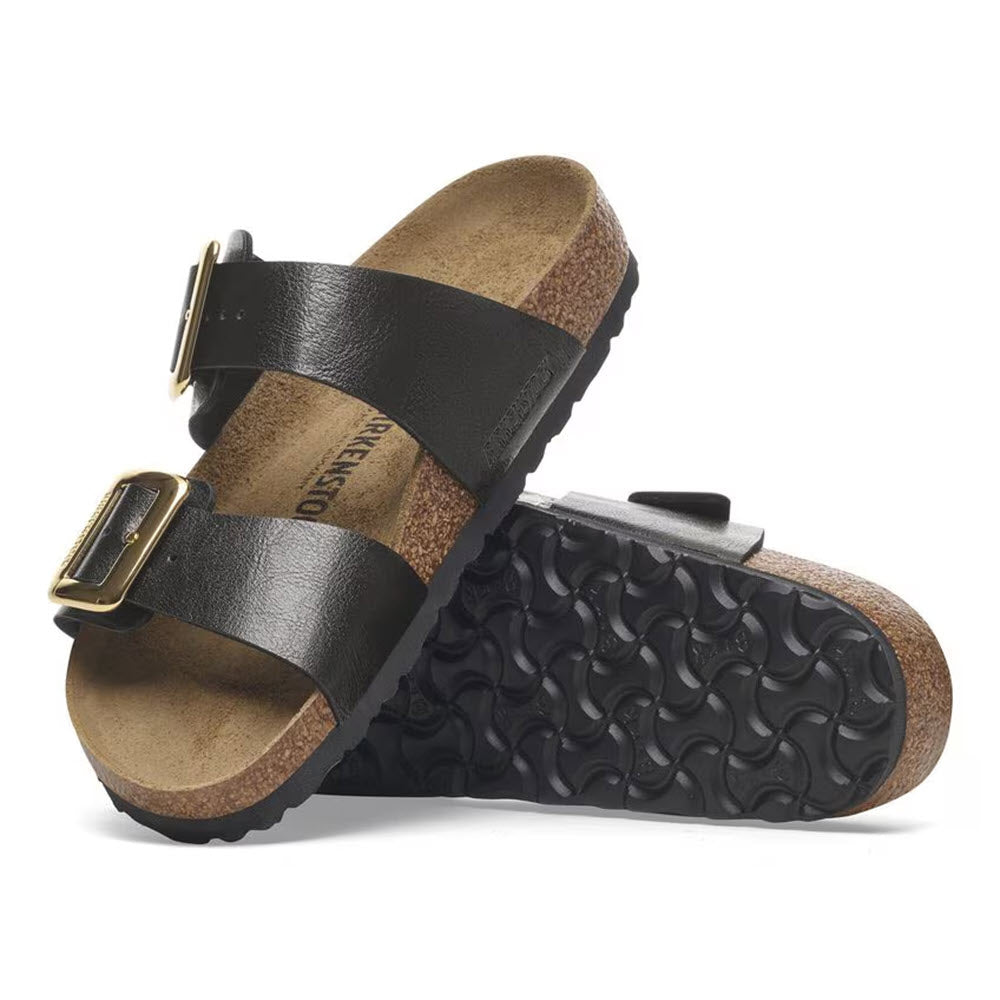 BIRKENSTOCK SYDNEY LUXE BUCKLE GRACEFUL LICORICE - WOMENS