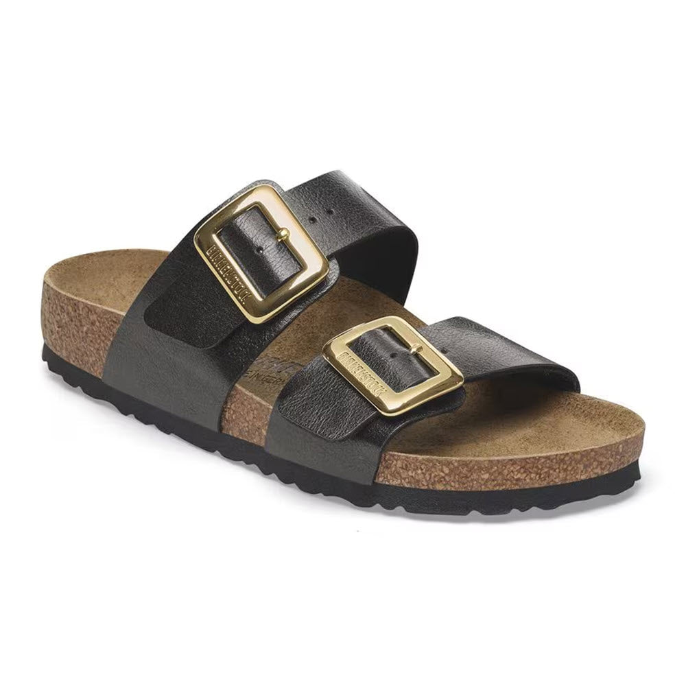 BIRKENSTOCK SYDNEY LUXE BUCKLE GRACEFUL LICORICE - WOMENS