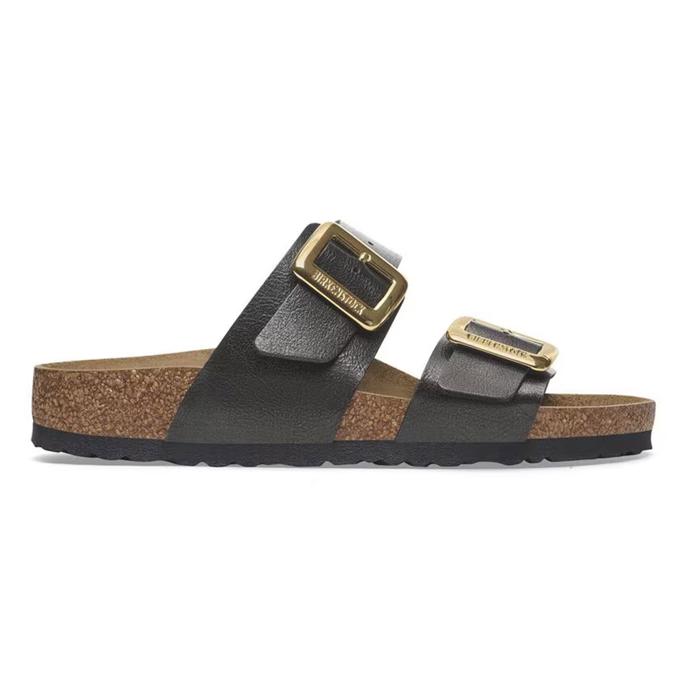 BIRKENSTOCK SYDNEY LUXE BUCKLE GRACEFUL LICORICE - WOMENS