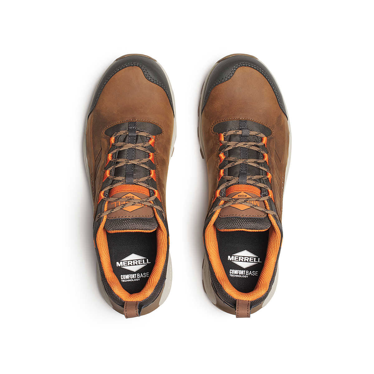 MERRELL COMPOSITE TOE MOAB SPEED 2 LX OXFORD LIGHT BROWN - MENS