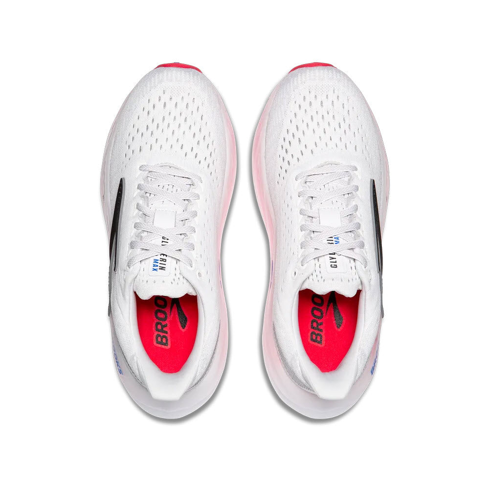 BROOKS GLYCERIN MAX WHITE/BLACK/DIVA PINK - WOMENS