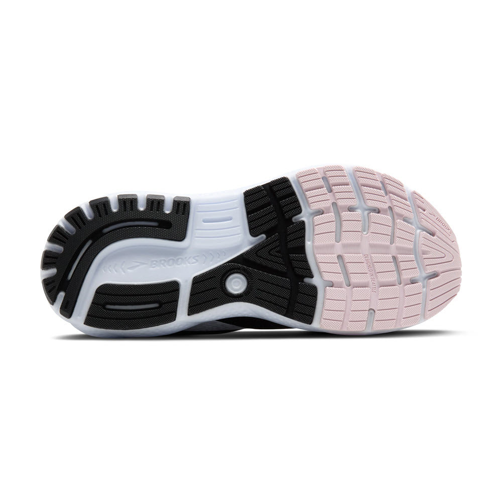 BROOKS GHOST 16 BLACK/WHITE/ORCHID ICE - WOMENS