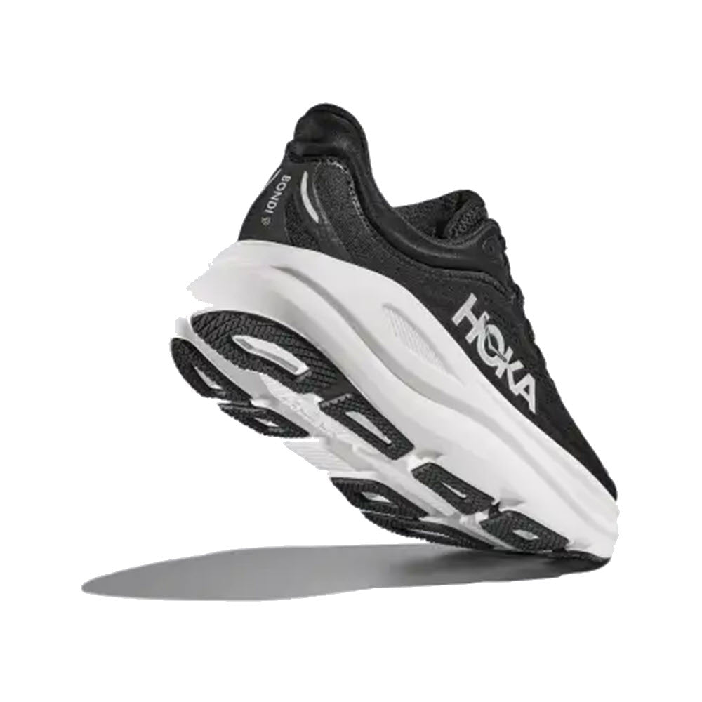 HOKA BONDI 9 BLACK/WHITE - MENS