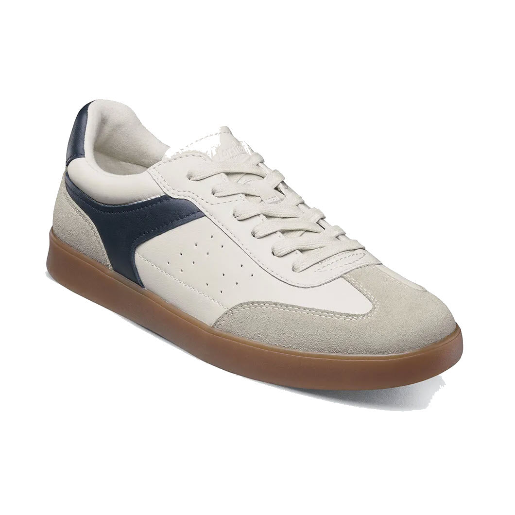FLORSHEIM PACE T TOE LACE UP SNEAKER BONE - MENS