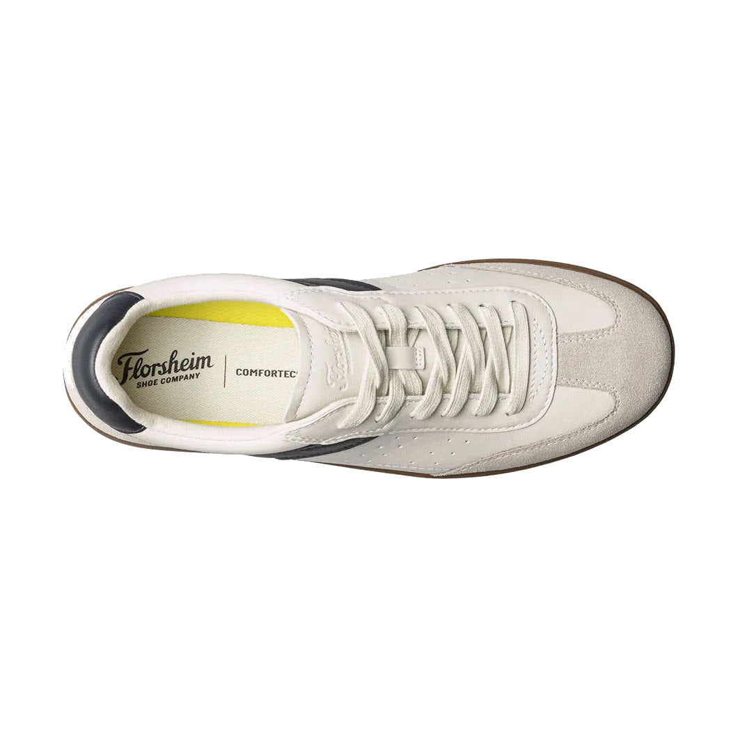 FLORSHEIM PACE T TOE LACE UP SNEAKER BONE - MENS
