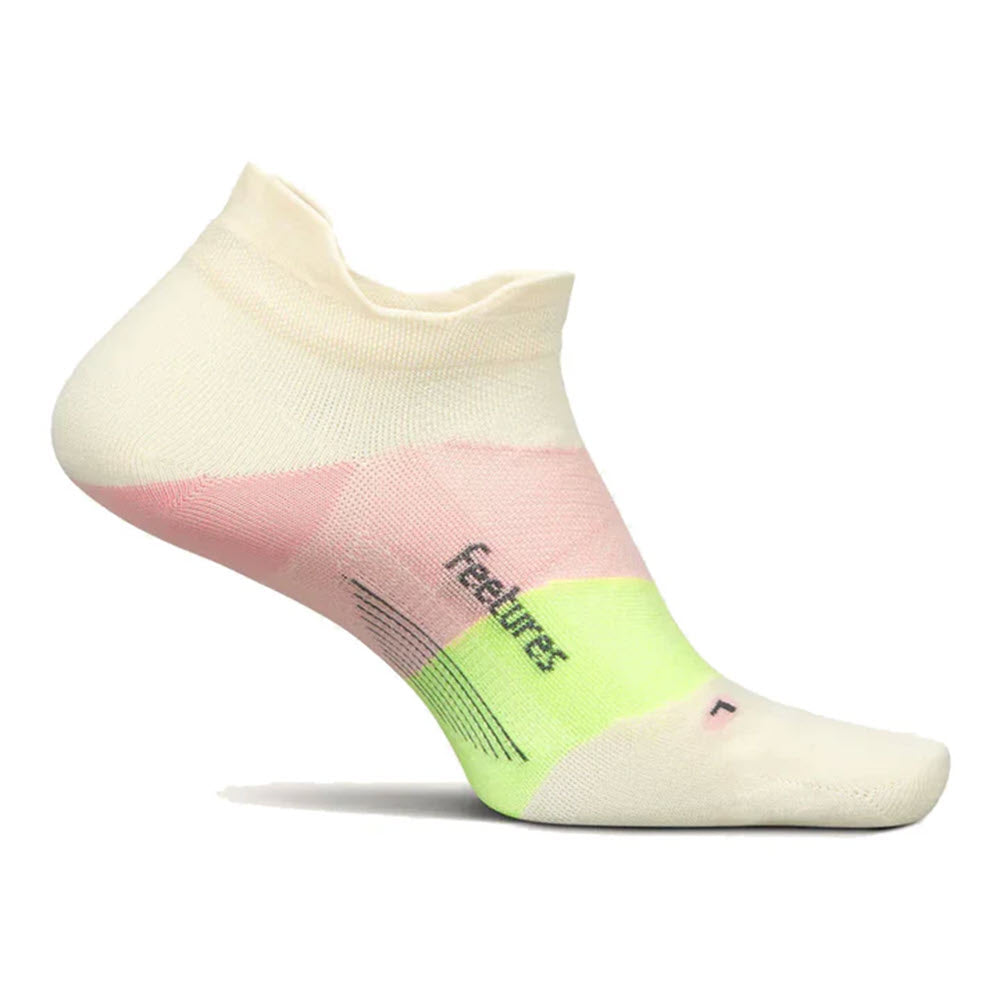 FEETURES ELITE ULTRA LIGHT NO SHOW TAB SOCKS MELON