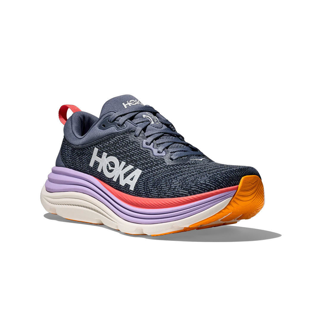HOKA GAVIOTA 5 ANCHOR/GRAPEFRUIT - WOMENS