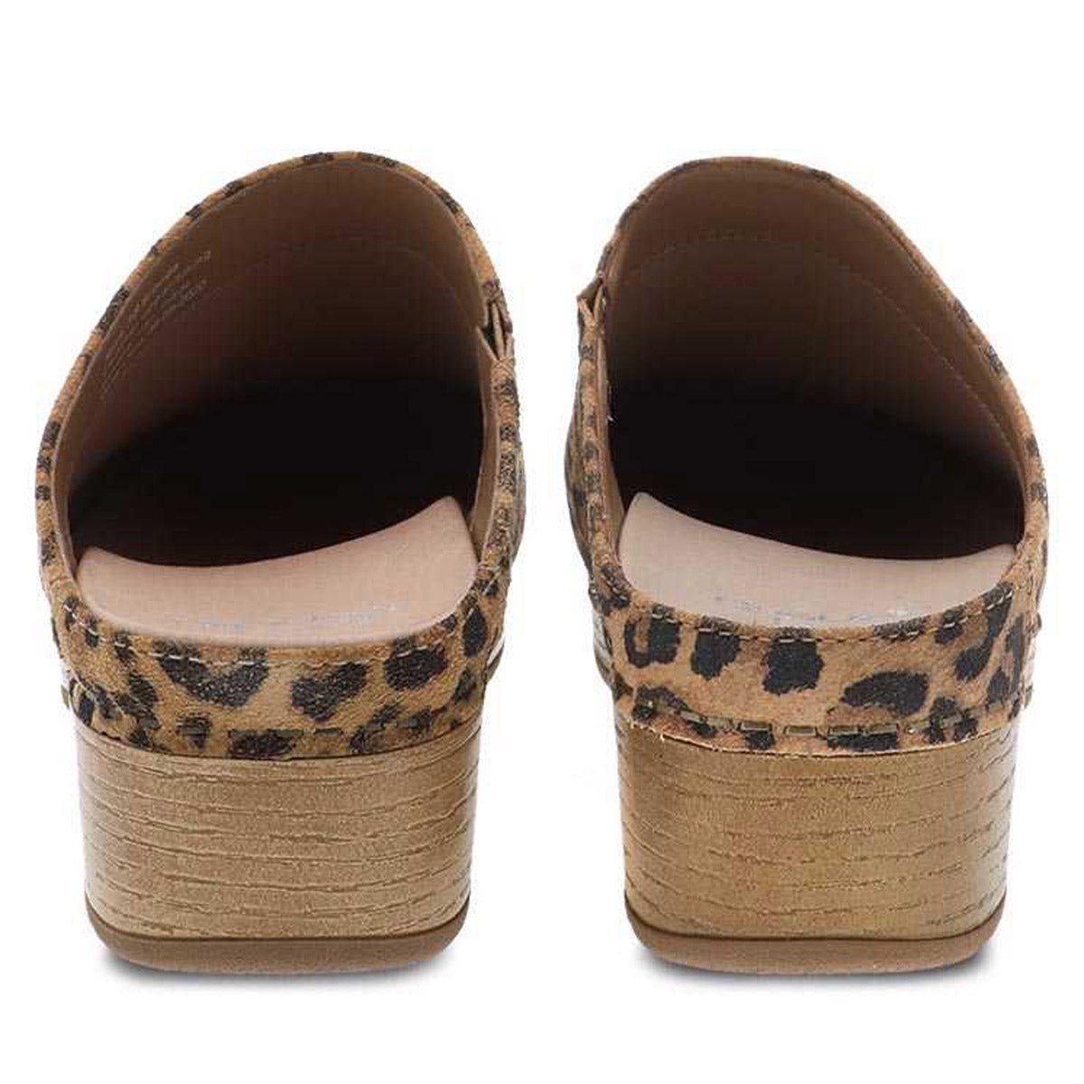 Leopard dansko sales clogs sale